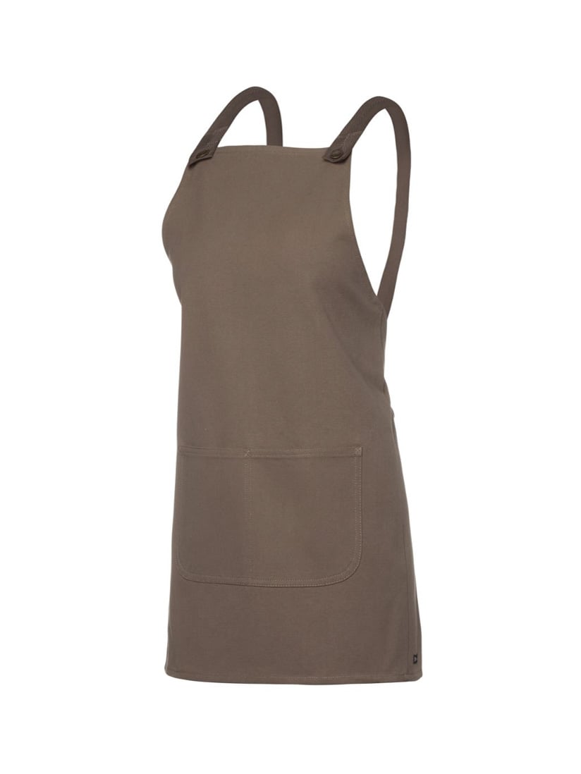 Cross Back Mid Length Canvas Apron (Without Straps)