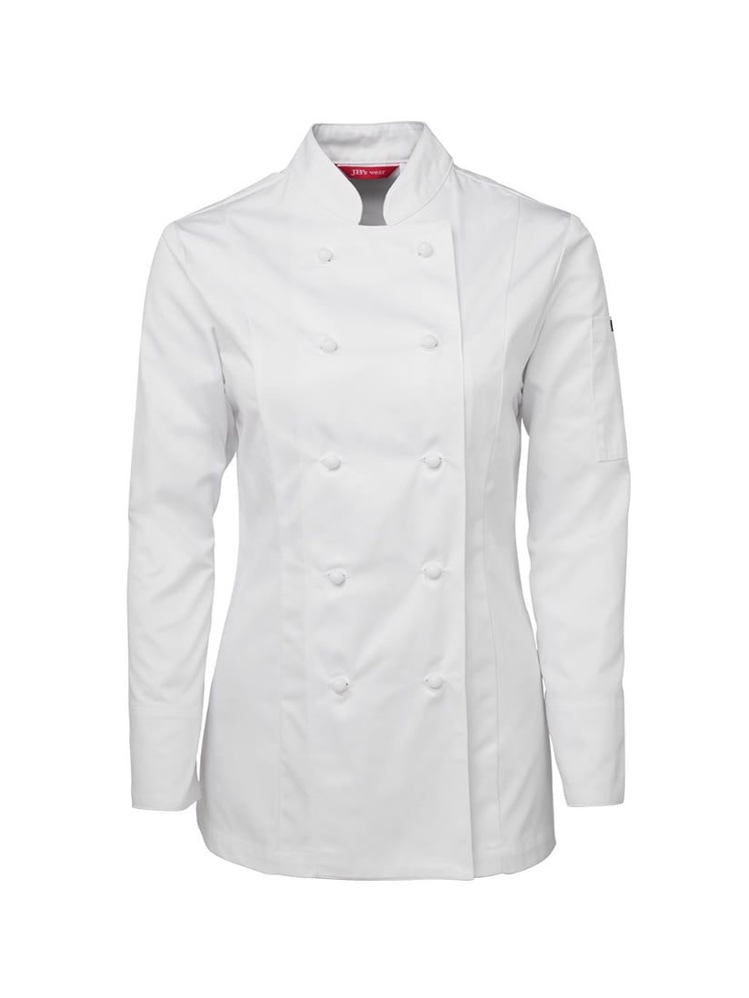 Ladies Long Sleeve Chef's Jacket