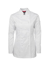 Ladies Long Sleeve Chef's Jacket