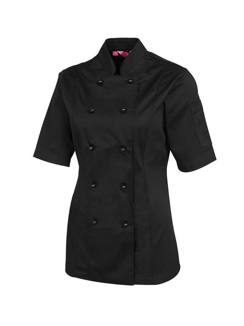 Ladies Short Sleeve Chef's Jacket