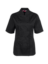 Ladies Short Sleeve Chef's Jacket