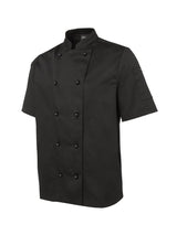 Short Sleeve Unisex Chefs Jacket