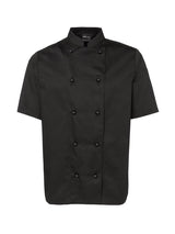 Short Sleeve Unisex Chefs Jacket