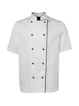 Short Sleeve Unisex Chefs Jacket