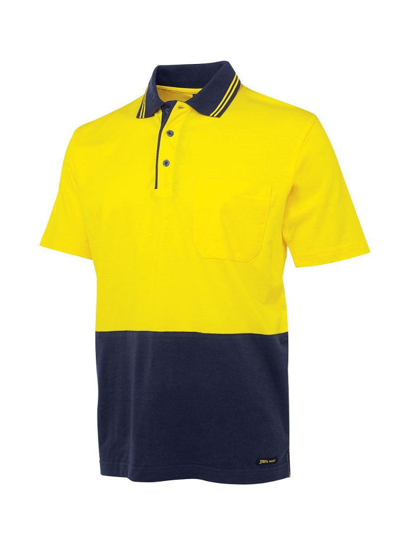 Hi Vis Cotton Polo