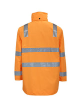 Hi Vis Aust. Rail D+N Zip Off Sleeve Long Line Jacket