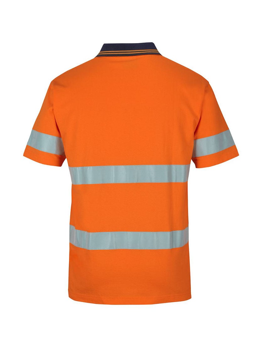 Hi Vis D+N Short Sleeve Cotton Polo