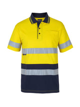 Hi Vis D+N Short Sleeve Cotton Polo