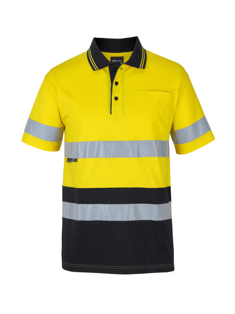 Hi Vis D+N Short Sleeve Cotton Polo