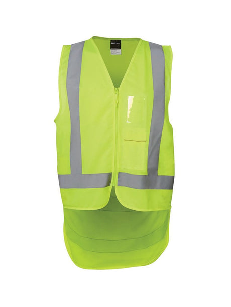 Hi Vis D+N Zip Drop Tail H Pattern Vest