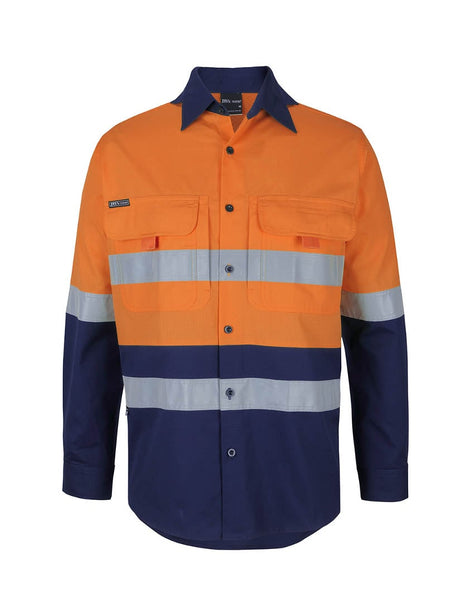 Hi Vis D+N Ripstop Long Sleeve Fishing Shirt