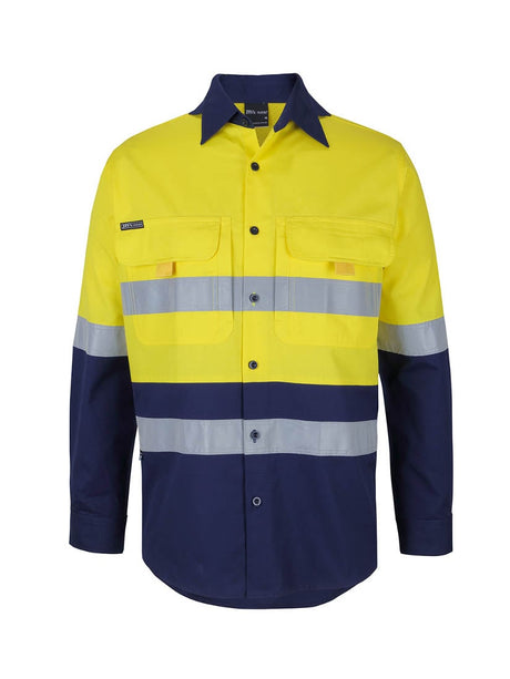 Hi Vis D+N Ripstop Long Sleeve Fishing Shirt