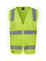 Hi Vis D+N Zip Safety Vest