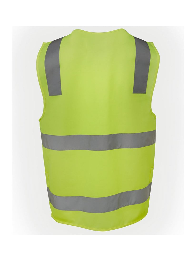 Hi Vis D+N Zip Safety Vest