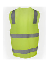 Hi Vis D+N Zip Safety Vest