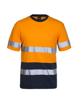 Hi Vis D+N Cotton Tee