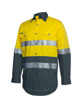 Hi Vis D+N Long Sleeve 150G Work Shirt