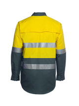 Hi Vis D+N Long Sleeve 150G Work Shirt