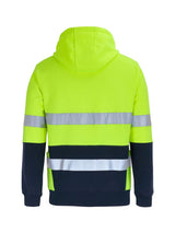 Hi Vis D+N 330G Pull Over Hoodie