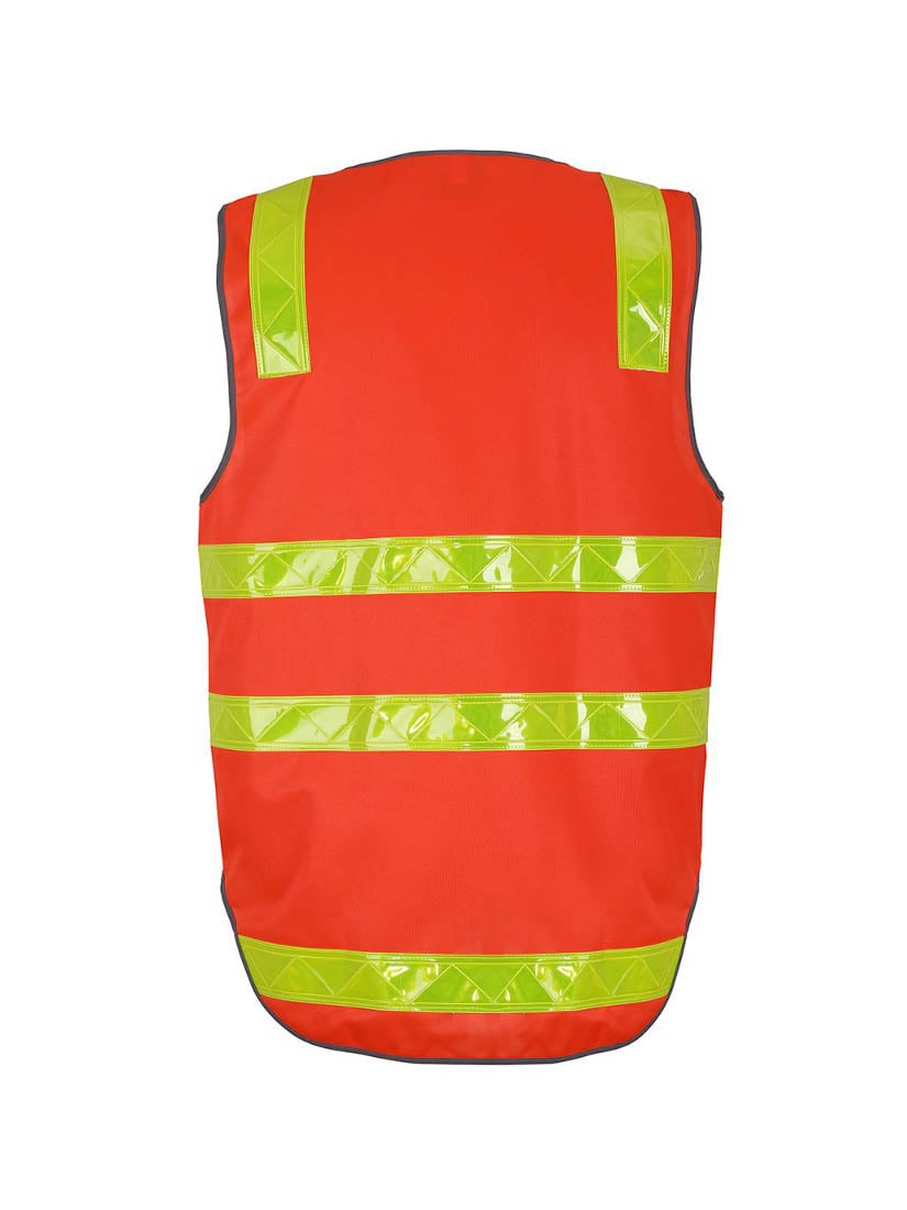 VIC Road D+N Zip Safety Vest
