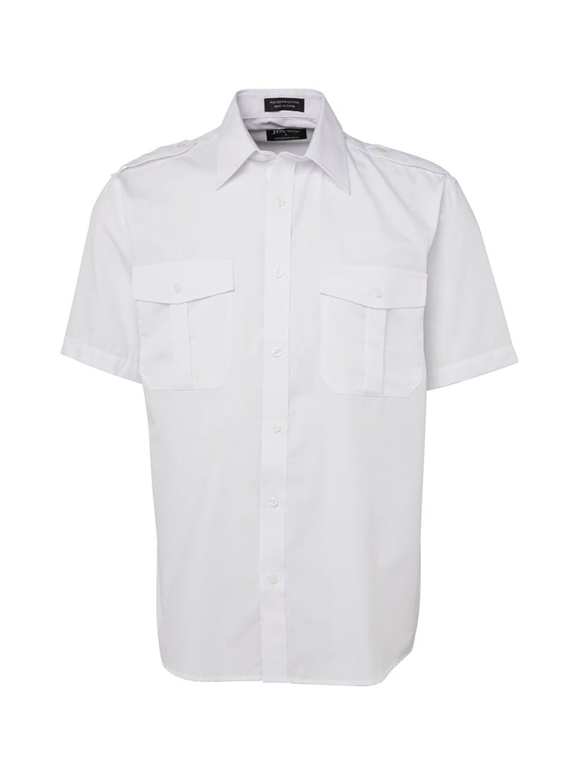 Short Sleeve Epaulette Shirt