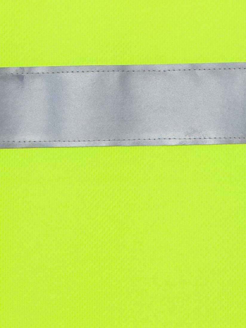 Hi Vis Long Sleeve D+N Cotton Back Polo