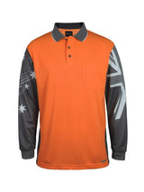 Hi Vis Long Sleeve Southern Cross Polo