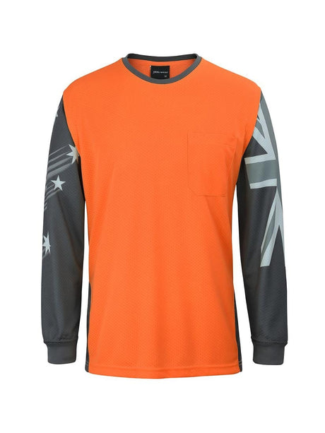 Hi Vis Long Sleeve Southern Cross Tee