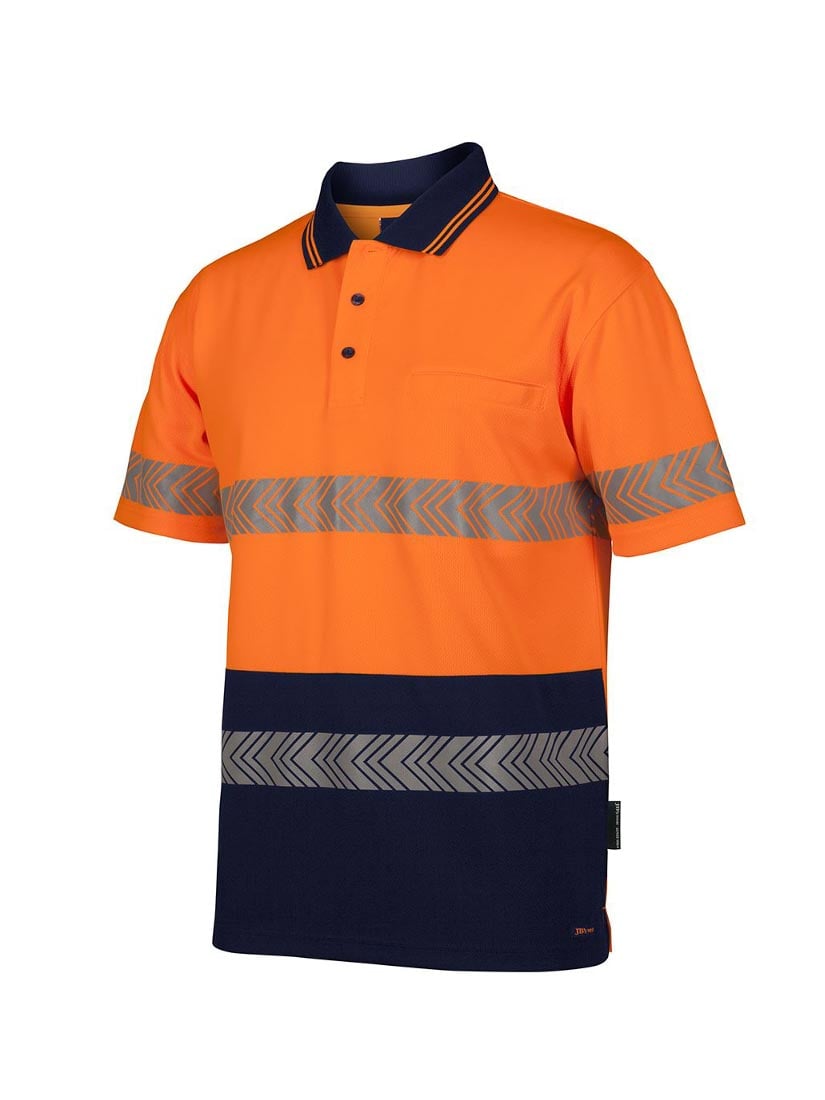 Hi Vis Segmented Tape Polo