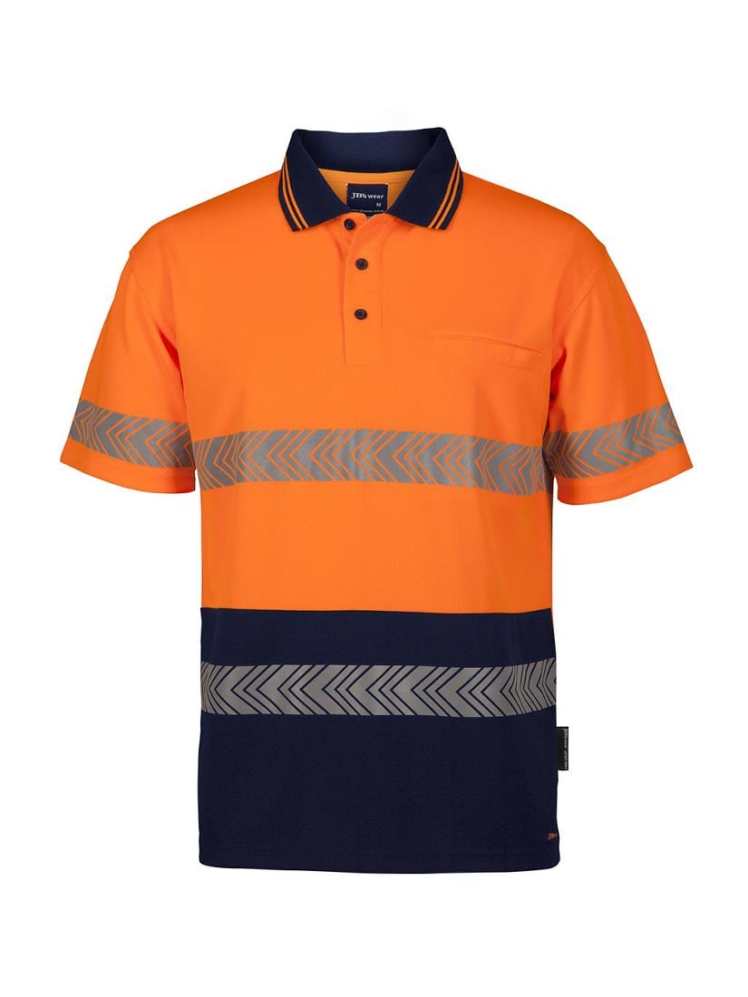 Hi Vis Segmented Tape Polo