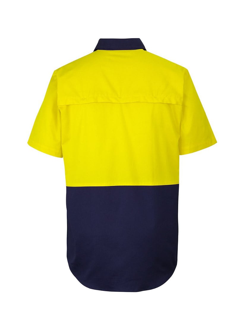 Hi Vis Short Sleeve 150G Close Front Shirt