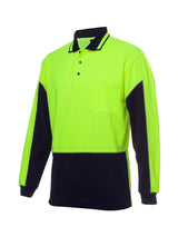 Hi Vis Long Sleeve Gap Polo