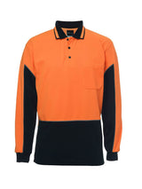 Hi Vis Long Sleeve Gap Polo