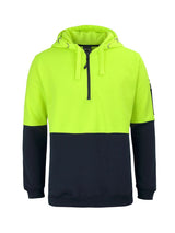 Hi Vis 1/2 Zip Hoodie