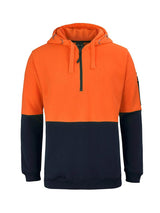 Hi Vis 1/2 Zip Hoodie