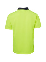 Hi Vis Non Cuff Traditional Polo