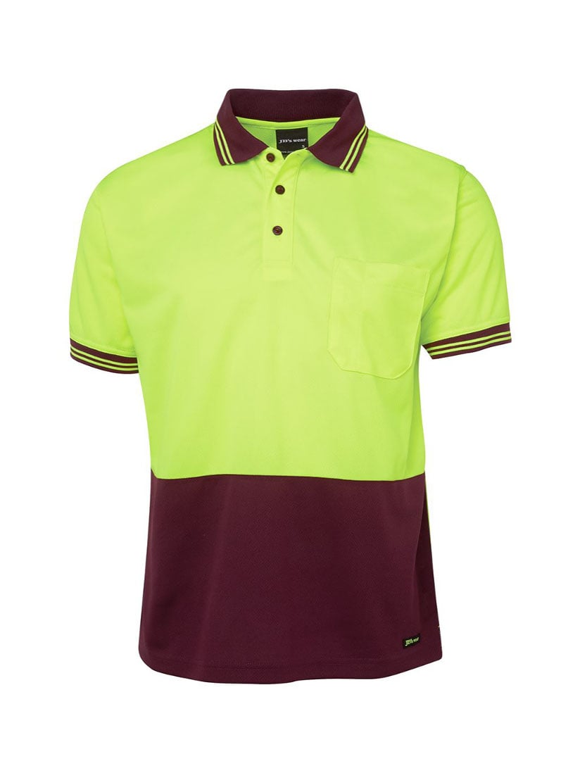 Hi Vis Traditional Polo