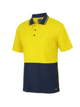 Hi Vis Cotton Pique Tradtional Polo