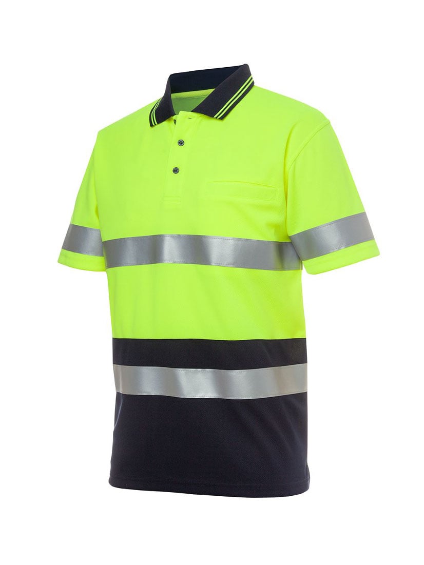 Hi Vis D+N Traditional Polo