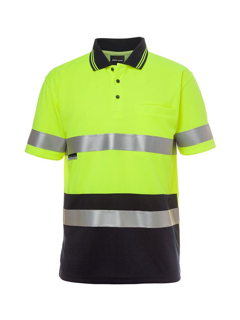 Hi Vis D+N Traditional Polo