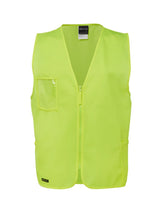 Hi Vis Zip Safety Vest