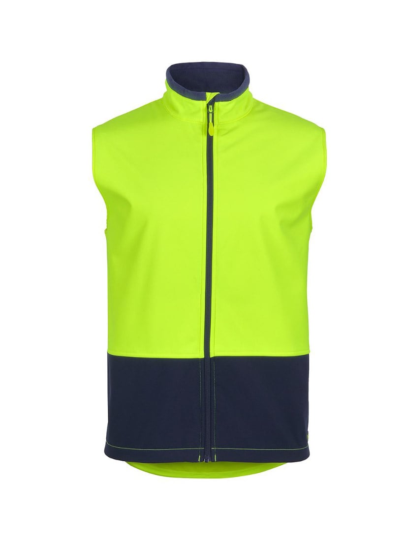 Hi Vis Three Layer Softshell Vest