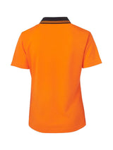 Ladies Hi Vis Short Sleeve Comfort Polo