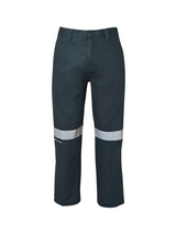 Mercerised Work Trouser With Reflective Tape