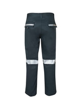 Mercerised Work Trouser With Reflective Tape