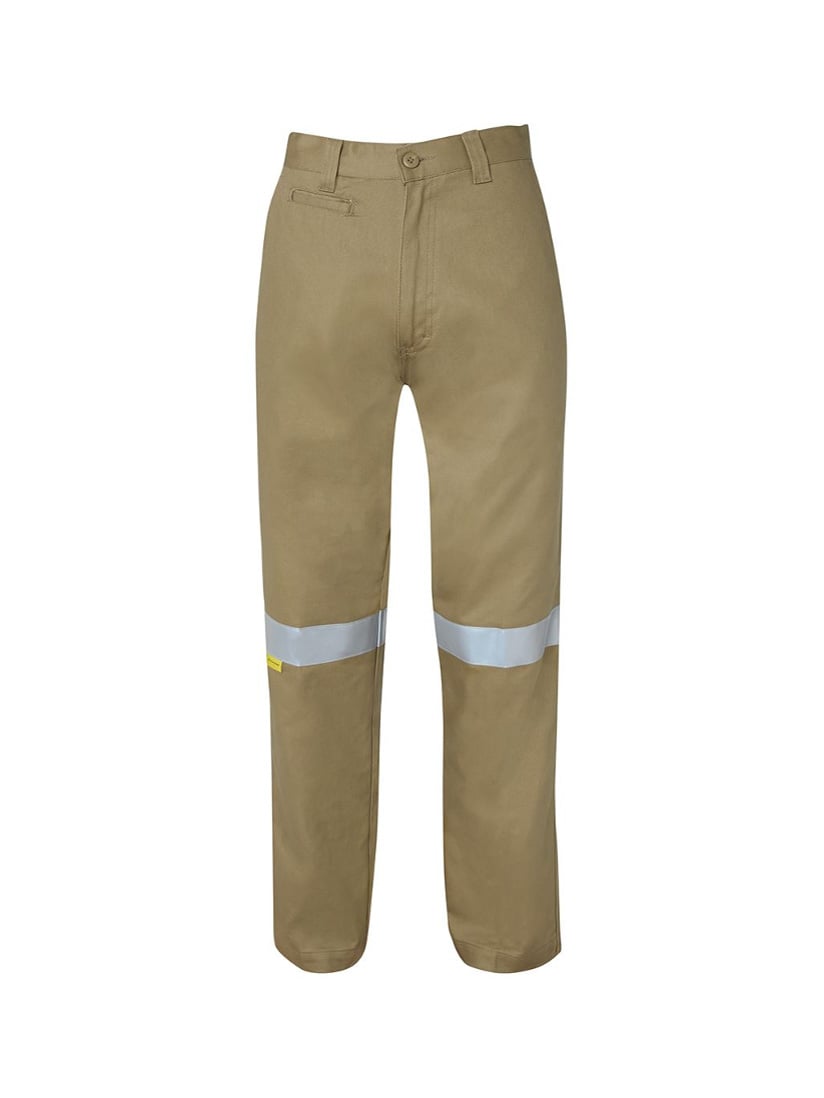 Mercerised Work Trouser With Reflective Tape