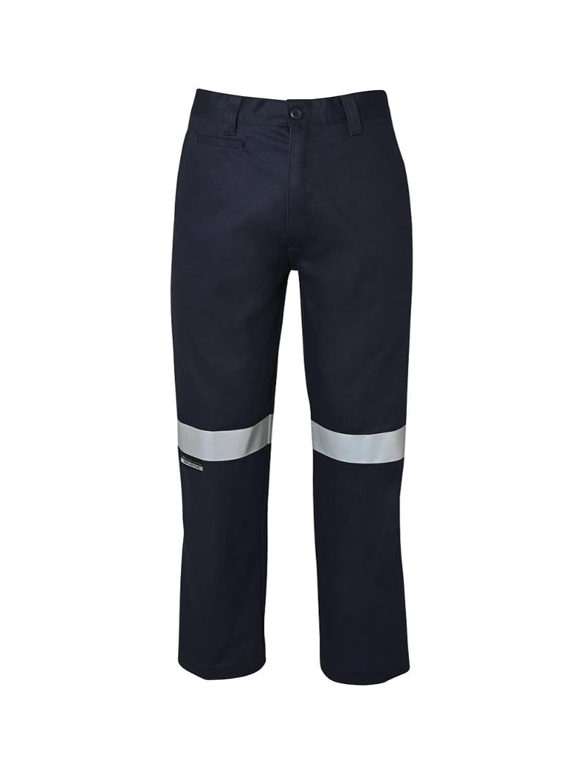 Mercerised Work Trouser With Reflective Tape