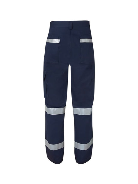 Mercerised Multi Pocket Pants With Reflective Tape