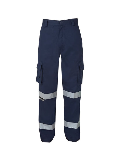 Mercerised Multi Pocket Pants With Reflective Tape