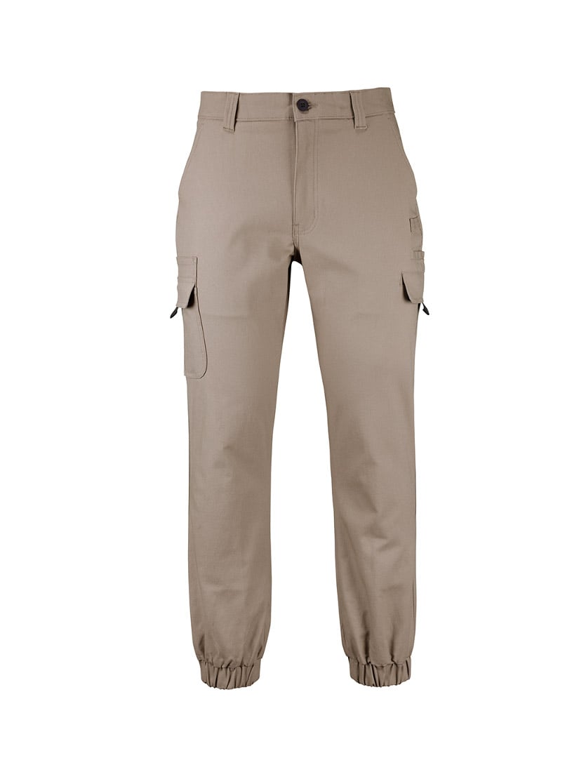 Multi Pocket Stretch Canvas Jogger